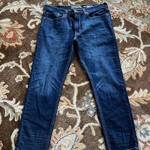 Mens Signature Levi Strauss & Co S47 Regular Taper jeans 36 X 29